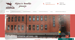 Desktop Screenshot of benediktas.org
